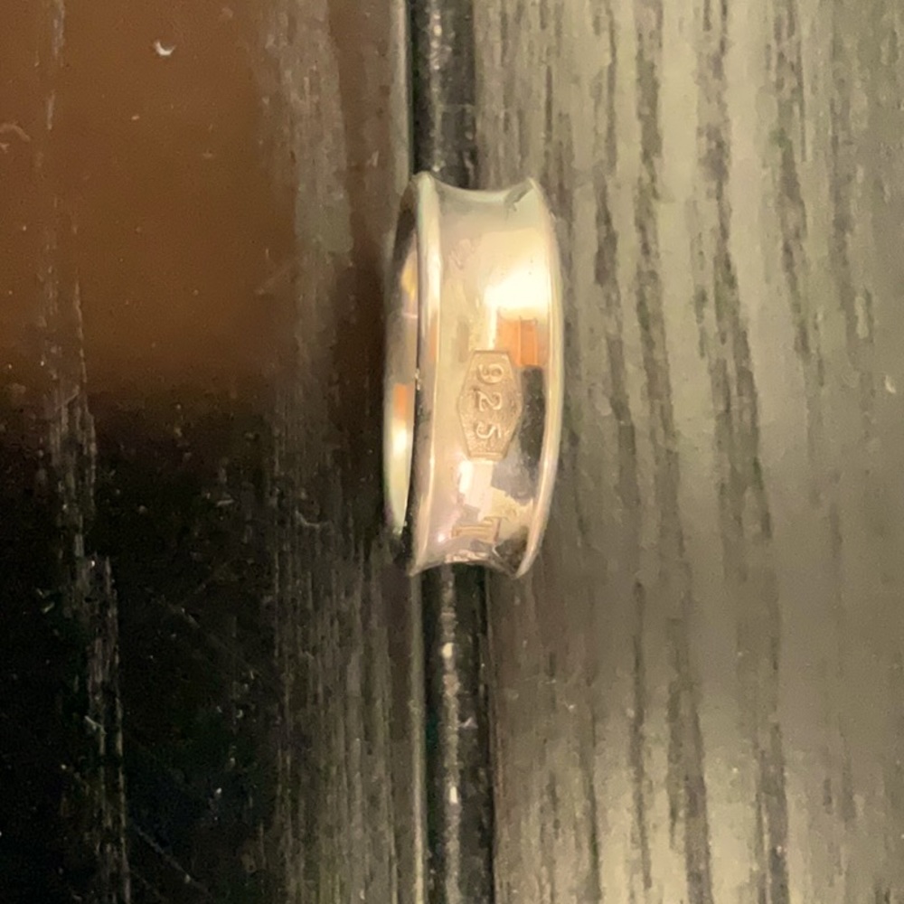 Tiffany sterling ring 1837
